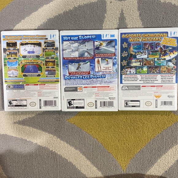 Set of 3 Nintendo Wii sports games - Picture 2 of 6